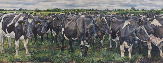AT HOME ON THE FARM, Mary Burke
